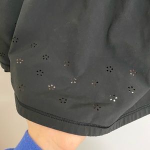 Black Lululemon size 2 Cutout Skirt